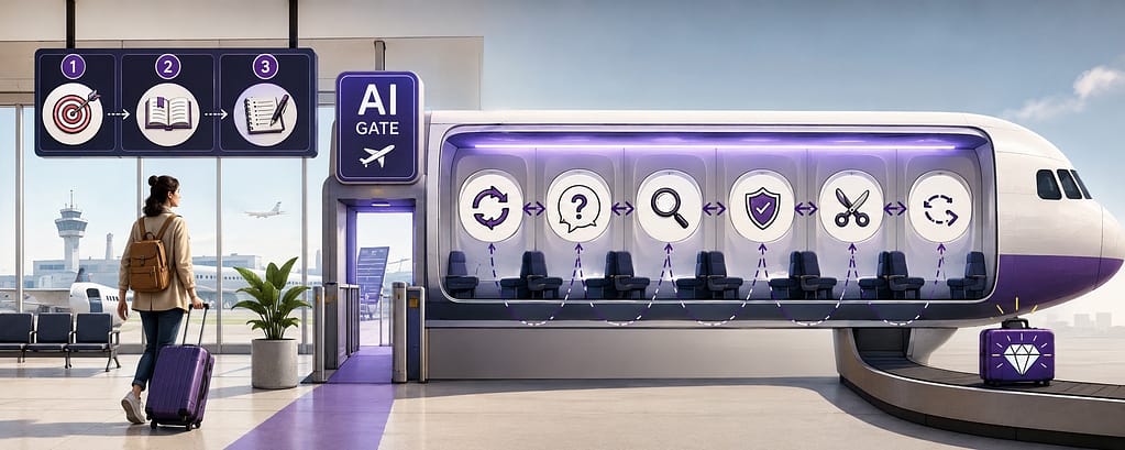 הסוד לעבודה טובה עם AI הוא לא AI