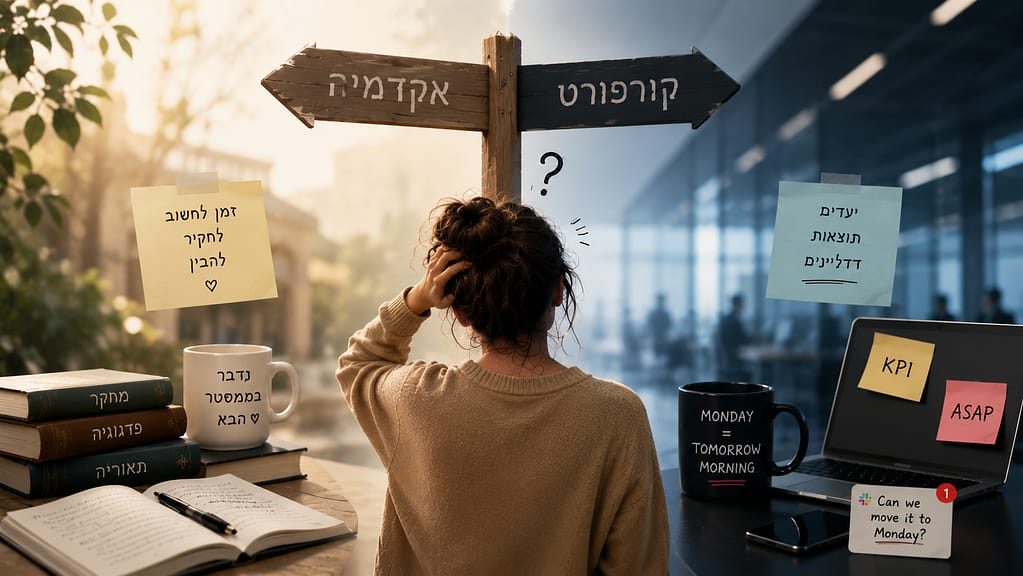 מהאקדמיה לקורפורט: מדריך הטרמפיסטית לגלקסיה הארגונית